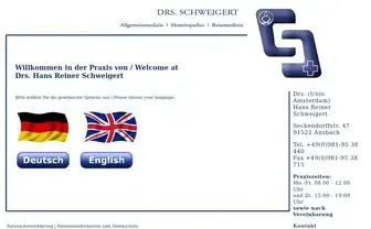 DRS-SChweigert-Ansbach.de(Hans Reiner Schweigert) Screenshot