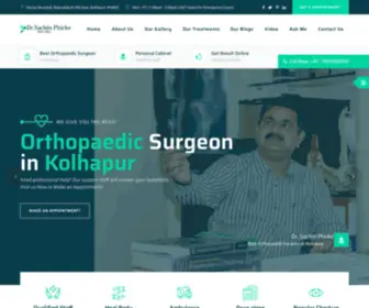 Drsachinphirke.org(Best orthopedic Surgeon in kolhapur Dr) Screenshot