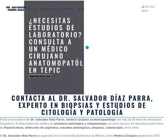 Drsalvadorparra.com(Médico) Screenshot