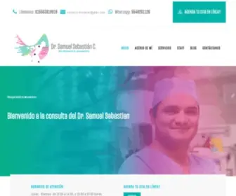 Drsamuelsebastian.com.mx(Dr. Samuel Sebastian Castañon) Screenshot