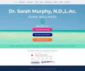 Drsarahmurphy.com(Dr Sarah Murphy) Screenshot