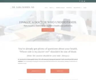 Drsaranorris.com(Drsaranorris) Screenshot