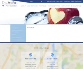 DRscafuri.com(Dr. scafuri home page) Screenshot