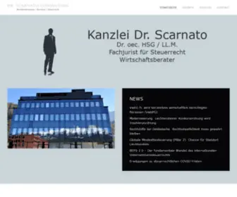 DRscarnato.com(Herzlich willkommen in der Kanzlei Dr) Screenshot