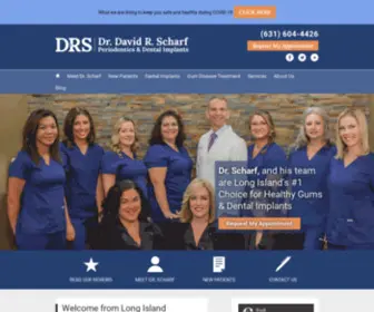 DRScharf.com(Dr. David R. Scharf) Screenshot