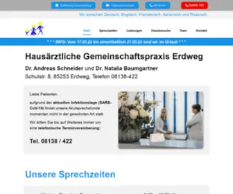 DRSChneider-Erdweg.de(Praxis Dr) Screenshot