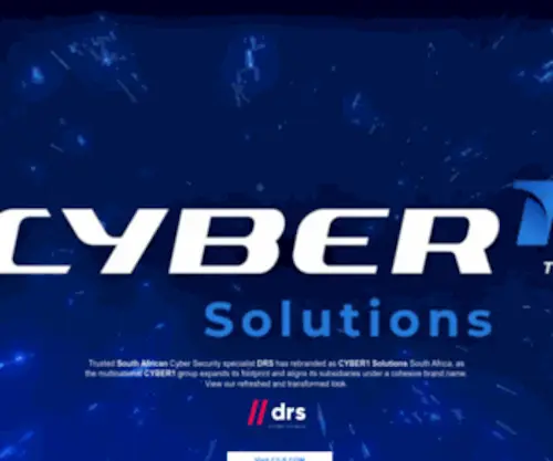 DRS.co.za(CYBER1 Solutions) Screenshot