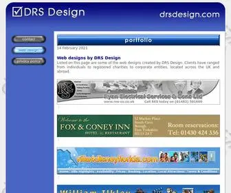 DRsdesign.com(Web Design Hull) Screenshot