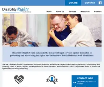 DRSdlaw.org(Disability Rights South Dakota) Screenshot