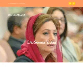 Drseemazia.pk(Dr Seema Zia) Screenshot