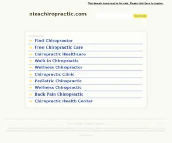 DRshanks.com(Nixa Family Chiropractic) Screenshot