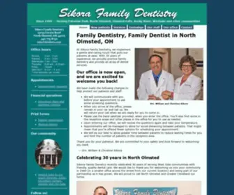 Drsikora.com(Sikora Family Dentistry) Screenshot