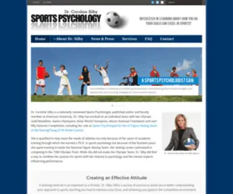 Drsilby.com(Caroline Silby Sports Psychologist Helps Athletes Excel in Sports) Screenshot