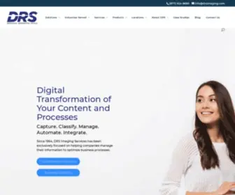 Drsimaging.com(Document scanning & digital transformation) Screenshot