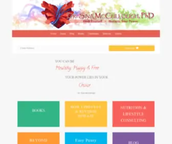 Drsinamccullough.com(You Can Be Healthy) Screenshot