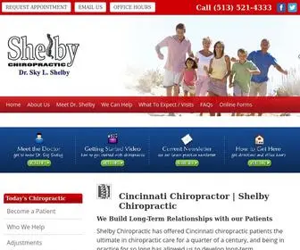 DRSKYshelby.com(Chiropractor Cincinnati) Screenshot