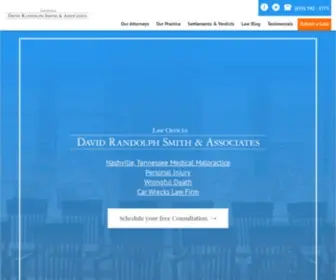 DRslawfirm.com(David Randolph Smith) Screenshot