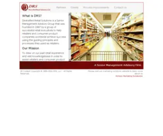 DRSLLC.com(Diversified Retail Solutions) Screenshot