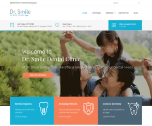 DRsmile.com.sg(Dr Smile) Screenshot