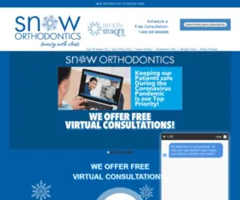 DRsnow.com(Snow Orthodontics) Screenshot