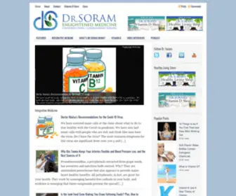 Drsoram.com(Soram's Integrative Medicine) Screenshot