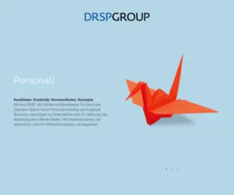 DRSP-Group.com(Executive Search & Personalmarketing) Screenshot