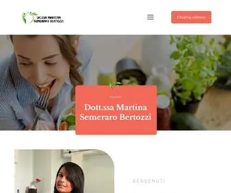 DRssamartinasemeraro.it(Dr.ssa Martina Semeraro Bertozzi) Screenshot