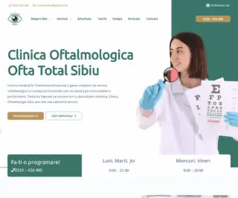 DRstanila.ro(Clinica Ofta Total) Screenshot