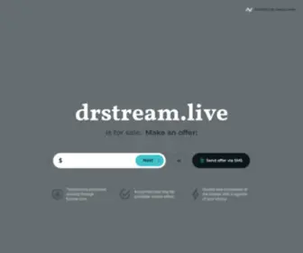 DRStream.live(DRStream live) Screenshot