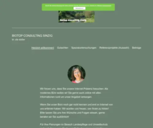 DRstuesser.de(Biotop consulting sinzig) Screenshot