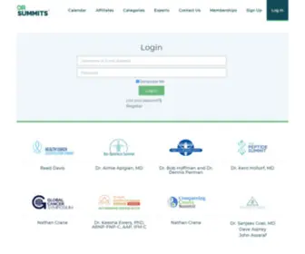 Drsummits.com(Log In) Screenshot