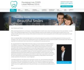 Drsuplee.com(Top Downtown Portland Dentist) Screenshot