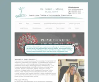 Drsusanmarra.com(Lyme Literate Doctor) Screenshot