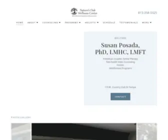 Drsusanposada.com(Natures Oak Wellness Tampa services) Screenshot