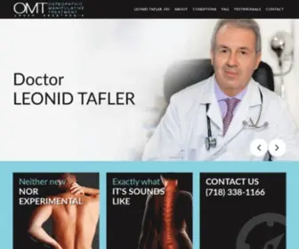 Drtafler.com(Manipulation Under Anesthesia) Screenshot