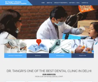 Drtangri.com(Best Dentist in Delhi) Screenshot