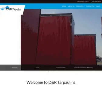 Drtarps.com.au(Tarpaulins, Liners & Spill Containment Solutions) Screenshot