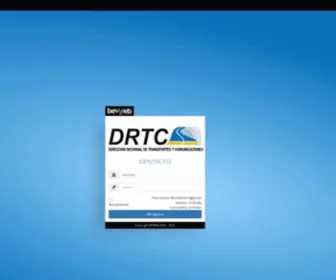 DRTC-Junin.pe(BEWEB) Screenshot