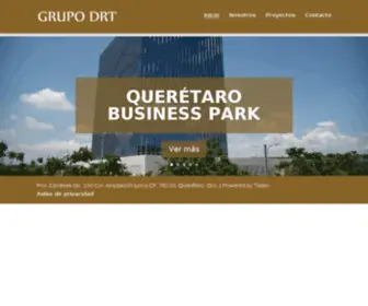 DRT.com.mx(Desarrollos Residenciales Turísticos) Screenshot