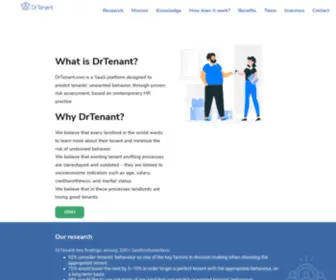 Drtenant.com(Finding your perfect tenant) Screenshot