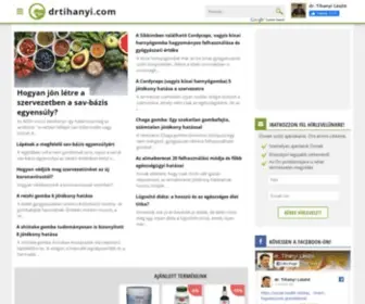 Drtihanyi.com(Az étrend) Screenshot