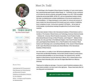 Drtoddshupe.com(Meet Dr) Screenshot