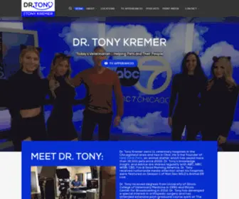 Drtony.com(Helping Pets and Their People) Screenshot