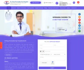 Drtonyseyehospital.com(Best Eye Hospital in Kochi) Screenshot