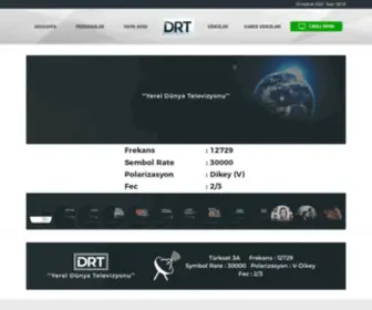 DRTTV.com.tr(Drt TV) Screenshot