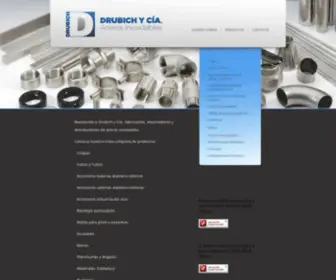 Drubichycia.com.ar(DRUBICH y Cia) Screenshot