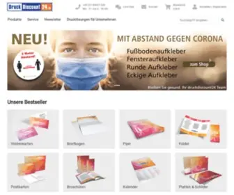 Druckdiscount24.de(Ihre Online) Screenshot