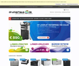 Druckerhaus24.de(Gebrauchte Drucker und gebrauchte Kopierer) Screenshot