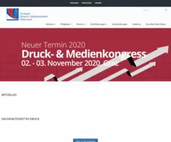 Druckmedien.at(Verband) Screenshot