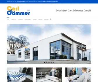 Druckundpapier.de(Dämmer) Screenshot